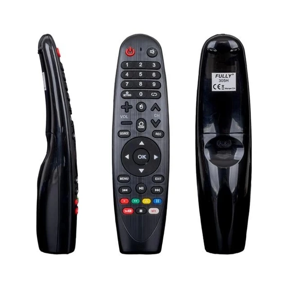 Fully Telenova YouTube-Netflix Tuşlu LCD-LED Ses Komutsuz LED TV Kumanda - 1