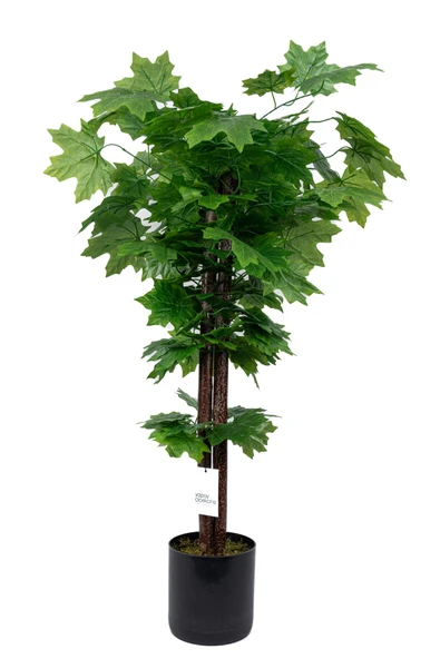 Çim Detaylı Saksıda 110 Cm Yapay Çınar Ağacı - 7