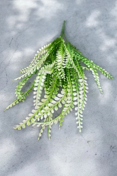 5 Dallı Yapay Dekor Yeşillik Demeti Aşk Merdiveni - Resim 5