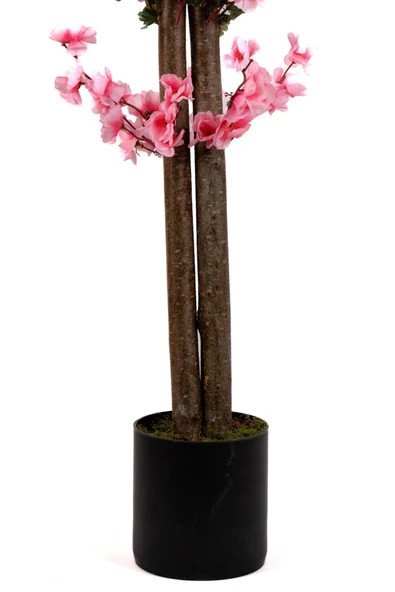 YAPAY ÇİÇEKÇİNİZ 120 Cm Pembe Bahardalı Ağacı - Resim 5