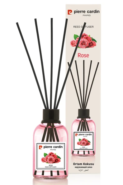 Pierre Cardin Reed Diffuser 110 ml – Rose – Gül Ortam Kokusu - 2