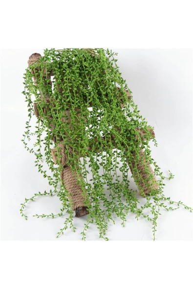 YAPAY ÇİÇEKÇİNİZ Sarkan Yapay Tesbih Çiçek 70 cm - Resim 4