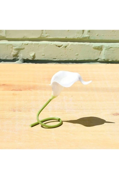 YAPAY ÇİÇEKÇİNİZ Yapay Islak Gala Çiçeği Demeti 8'li Yapay Cıcek - Resim 3