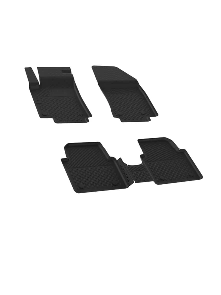 Sahler Opel Crossland 2017+ Uyumlu 4.5D Premium Havuzlu Oto Paspas ve Liner Marka 3D ÜST Bagaj Havuzu - 4