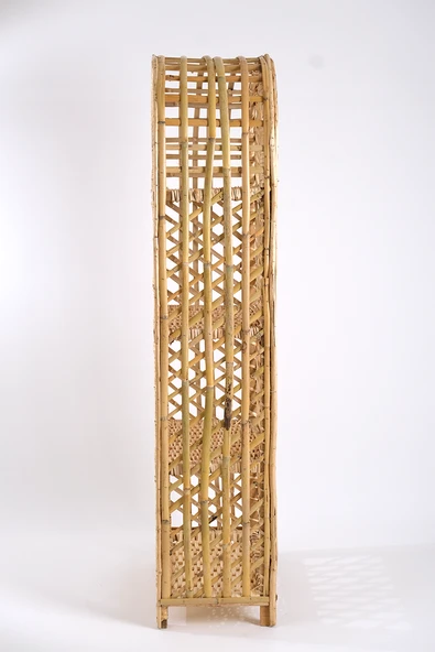 Hasır Raf Kitaplık Dekoratif Çok Amaçlı Raf - 3