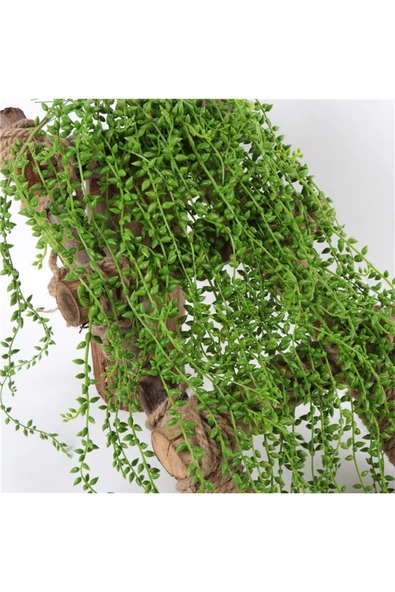 YAPAY ÇİÇEKÇİNİZ Sarkan Yapay Tesbih Çiçek 70 cm - Resim 3