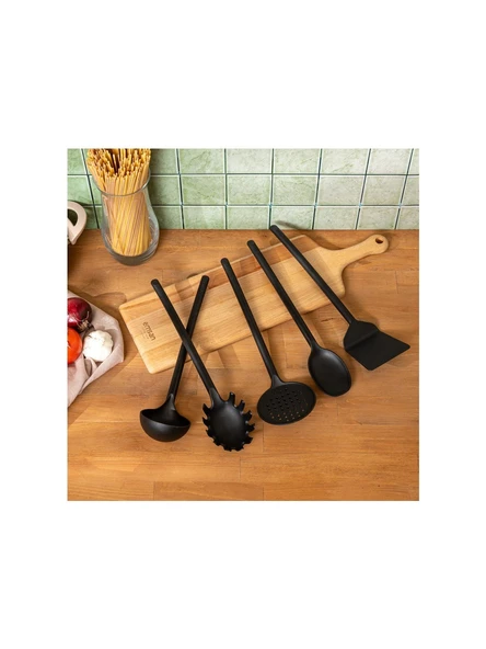 Emsan Fiesta 5 Parça Servis Seti Sİyah - 2