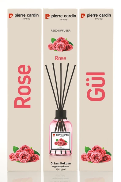 Pierre Cardin Reed Diffuser 110 ml – Rose – Gül Ortam Kokusu - 5