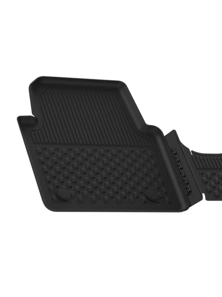 Sahler Opel Crossland 2017+ Uyumlu 4.5D Premium Havuzlu Oto Paspas ve Liner Marka 3D ÜST Bagaj Havuzu - 7