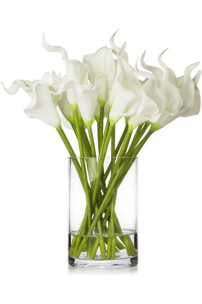 YAPAY ÇİÇEKÇİNİZ Yapay Islak Gala Çiçeği Demeti 8'li Yapay Cıcek ürün görseli