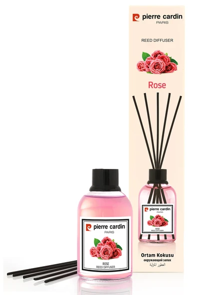 Pierre Cardin Reed Diffuser 110 ml – Rose – Gül Ortam Kokusu - 3