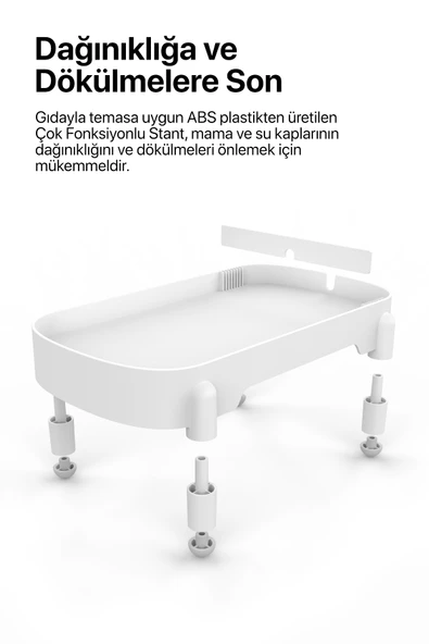 Xenon Smart Mama Kabı Standı Kaymaz Tabanlı Çok Fonksiyonlu Yükseltilebilir Ayarlanabilir Ayaklı Bracket X8788 - 6