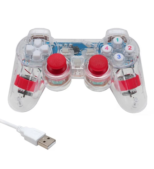 OYUN KOLU GAMEPAD KABLOLU PC TİTREŞİMLİ NARITA NRT-555