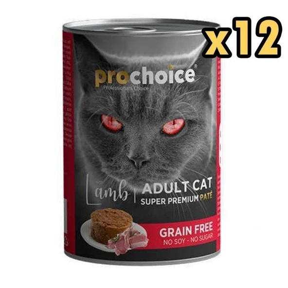Pro Choice Adult Kuzulu Yetişkin Kedi Konservesi 400 Gr (12 Adet) ürün görseli 1
