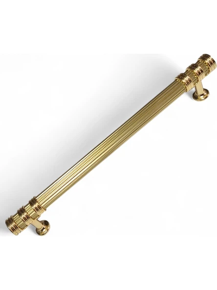 Çizgili Nesli Alüminyum Metal Lüks Modern Mobilya Çekmece Mutfak Dolabı Kulpu Altın 96mm