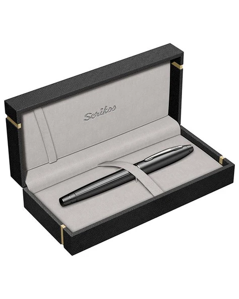 Scrikks Noble 350 Roller Kalem Mat Siyah M Uç