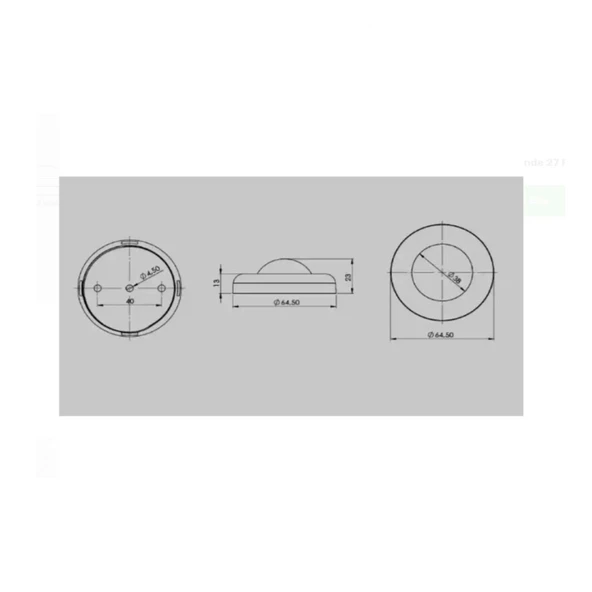 Şeffaf Kapı Stoperi, Kapı Duvar Tamponu, Duvar Koruma Stopu 5 Adet - Resim 5