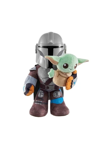 Star Wars Clan Of Two Mandalorian & Grogu Feature Plush