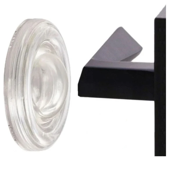 Şeffaf Kapı Stoperi, Kapı Duvar Tamponu, Duvar Koruma Stopu 5 Adet - Resim 4