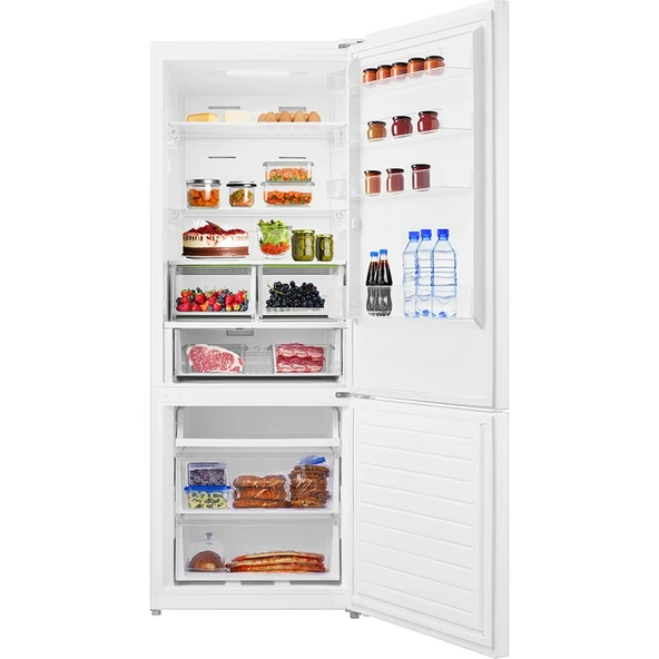 Ues 435 D2K Nf Combi Dgt R66 435 Lt Alttan Donduruculu No-Frost Buzdolabı - 3