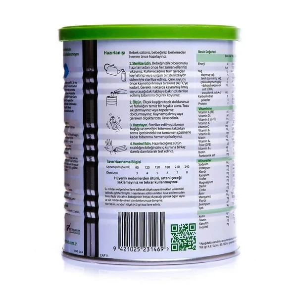 Nessiworld Golden Goat 1 Keçi Sütlü Bebek Sütü 0-6 Ay 400 Gr - 2