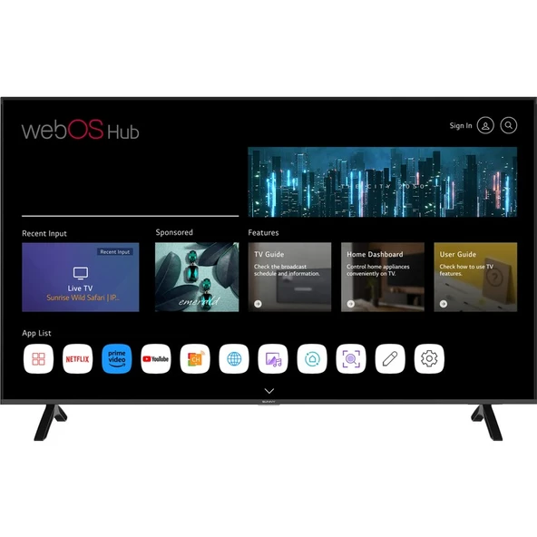 SN65FMN252 65" 165 Ekran Dahili Uydu Alıcılı 4K Ultra HD Smart LED TV - 2