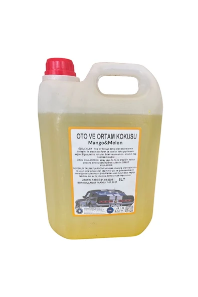 Şimal otokimya market Araba Parfümü/oto Ve Ortam Kokusu Mango Kavun 5lt