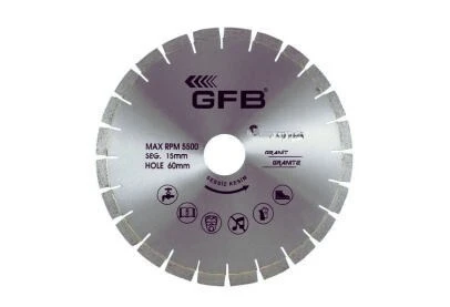 Lazer Kaynaklı Granit Kesme Testere 350 mm