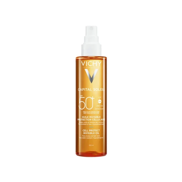 Vichy Capital Soleil SPF50+ Cell Protect Güneş Yağı 200 ml - 1