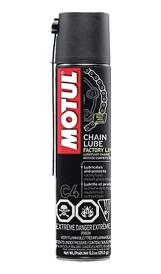 Motul C4 Chain Lube Factory Line Zincir Yağı 4 x 400 ML