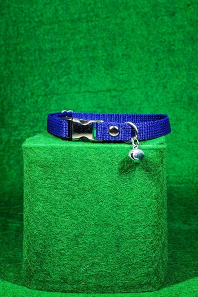 Kedi Tasması,ayarlanabilir,zilli,1cm En Ölçüsü - Resim 3