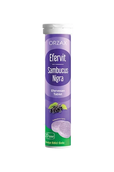 Efervit Sambucus Nigra 20 Efervesan Tablet