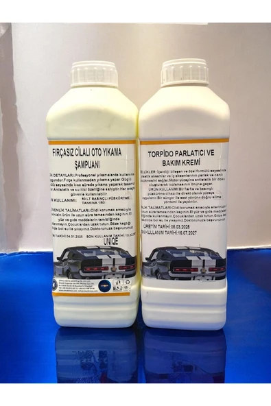 Şimal otokimya market ARABA TEMİZLEME SETİ / OTO BAKIM SETİ 2'Lİ EFSANE SET
