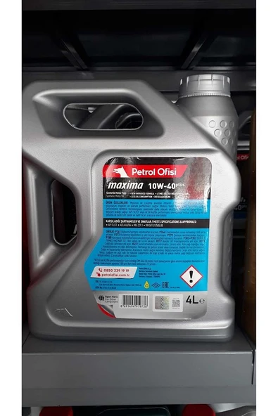Maxima 10w-40 Plus Benzin&dizel Motor Yağı 4 L 2025 Ürt. - 3