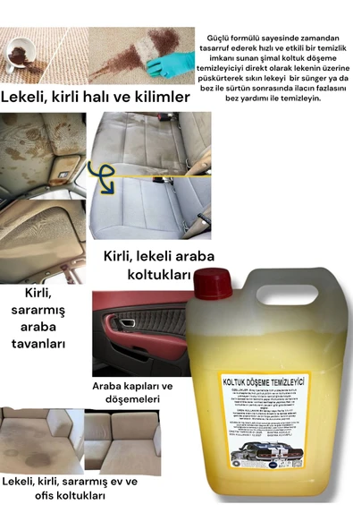Şimal otokimya market KOLTUK DÖŞEME TEMİZLEYİCİ 5LT - 2
