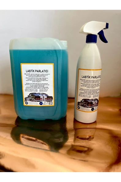 Şimal otokimya market LASTİK PARLATICI 5 LİTRE+ 1 LİTRE SPREY - 3