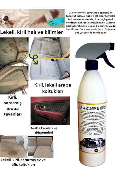 Şimal otokimya market ÇOK AMAÇLI GENEL TEMİZLEYİCİ 1LT SPREY - 2