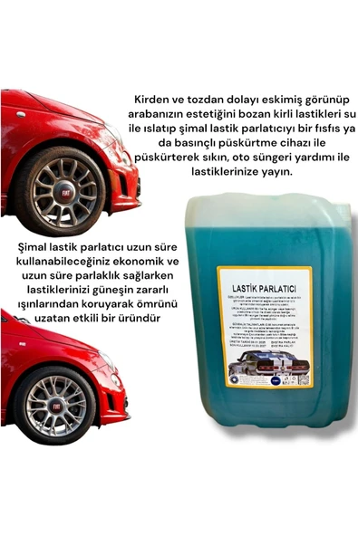 Şimal otokimya market LASTİK PARLATICI 5LT - 2