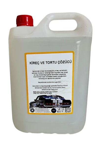 Şimal otokimya market 5lt Kireç Ve Tortu Çözücü