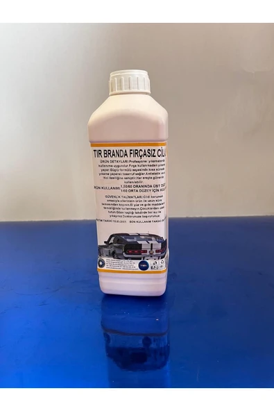 Şimal otokimya market FIRÇASIZ CİLALI TIR BRANDA ŞAMPUANI 1LT