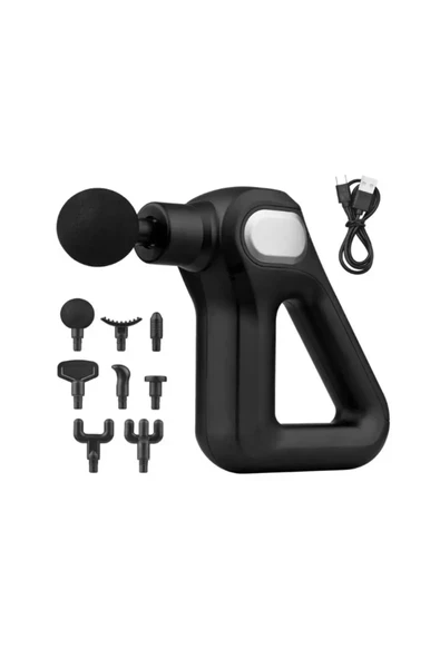 marxess Vurmalı Kas Masaj Tabancası El Terapisi Derin Kas Gevşetici Gevşetici Mini Vücut Masaj Tabancası ürün görseli 1