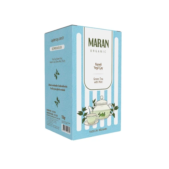 Naneli Yeşil Çay 150Gr ürün görseli