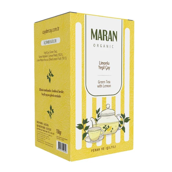 Limonlu Yeşil Çay 150 Gr ürün görseli