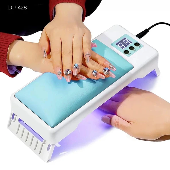 Dempower Uv Led Işıklı Oje Kurutucu Ve El Yastığı - 2