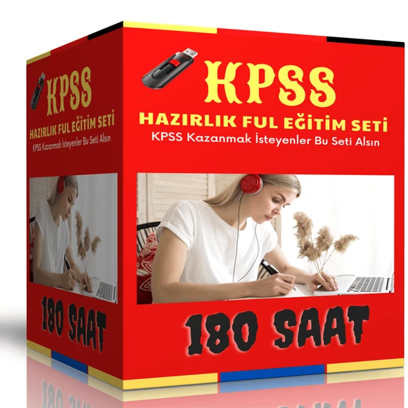 2026 KPSS Ful Hazırlık Görüntülü Eğitim Seti (180 Saat Görüntülü Anlatım)