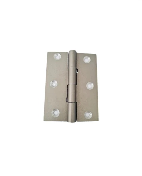 ALÜMİNYUM 8 CM GENİŞ SABİT  MENTESE 80 X 60 X 2 MM / 10 ADET - 2