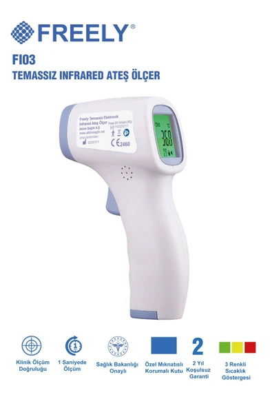 Freely FT 3010 Alından Temassız Ateş Ölçer