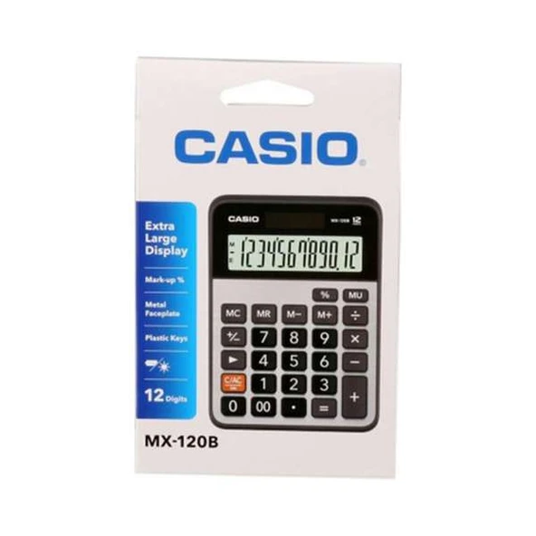 Casio Hesap Makinesi MX 120B - 2