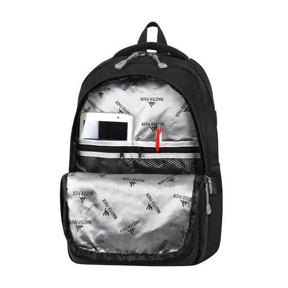 Unisex Okul Sırt Çantası Ortaokul Lise Sırt Çantası 47*32 Cm Kalın Su Geçirmez Kumaş Evrak Sırt - 3
