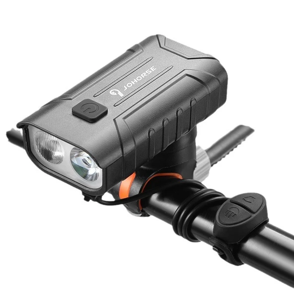 Schulzz 250 Lümen USB ile Şarj Edilebilir Bisiklet Farı